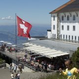 L'hôtellerie suisse devrait avoir enregistré un nombre de nuitées en hausse en juin (archives). KEYSTONE/GAETAN BALLY